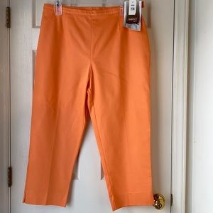 Tribella Salmon Orange Color Cotton Pants